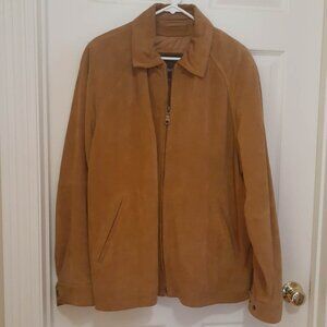 Weather Report by Weatherproof Genuine Suede Leather Jacket